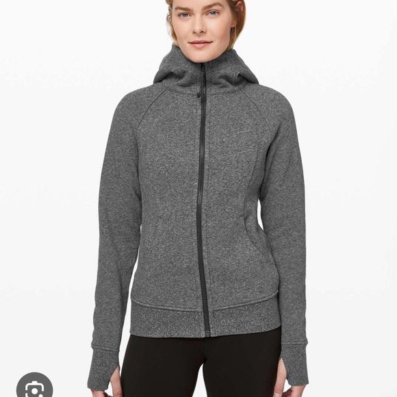 Lululemon Gray Scuba Hoodie - Picture 1 of 7